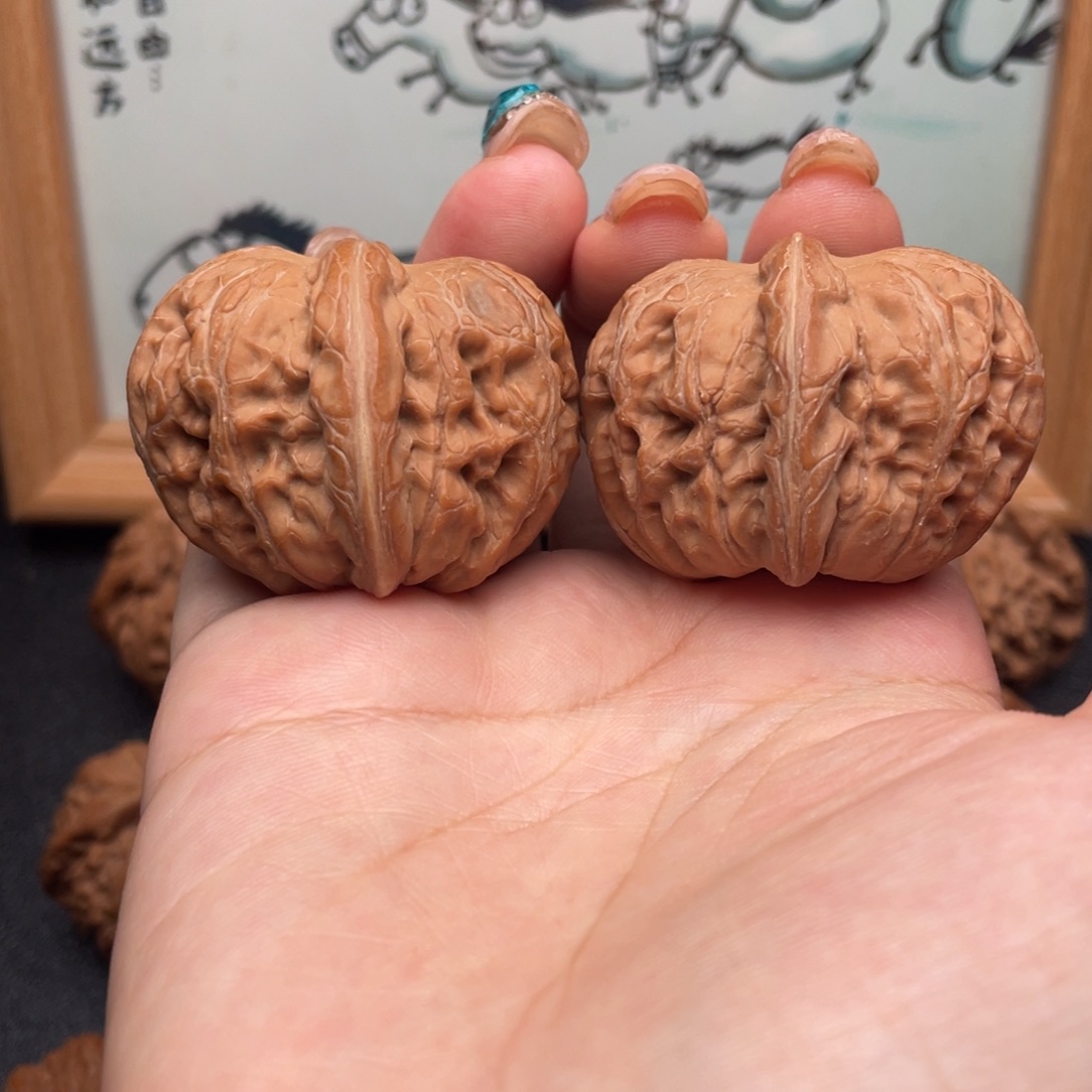 把件文玩核桃42全品元宝
