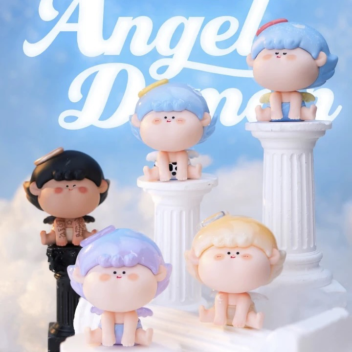 【拆盒】阿玛莉莉丝天使与恶魔盲盒潮玩