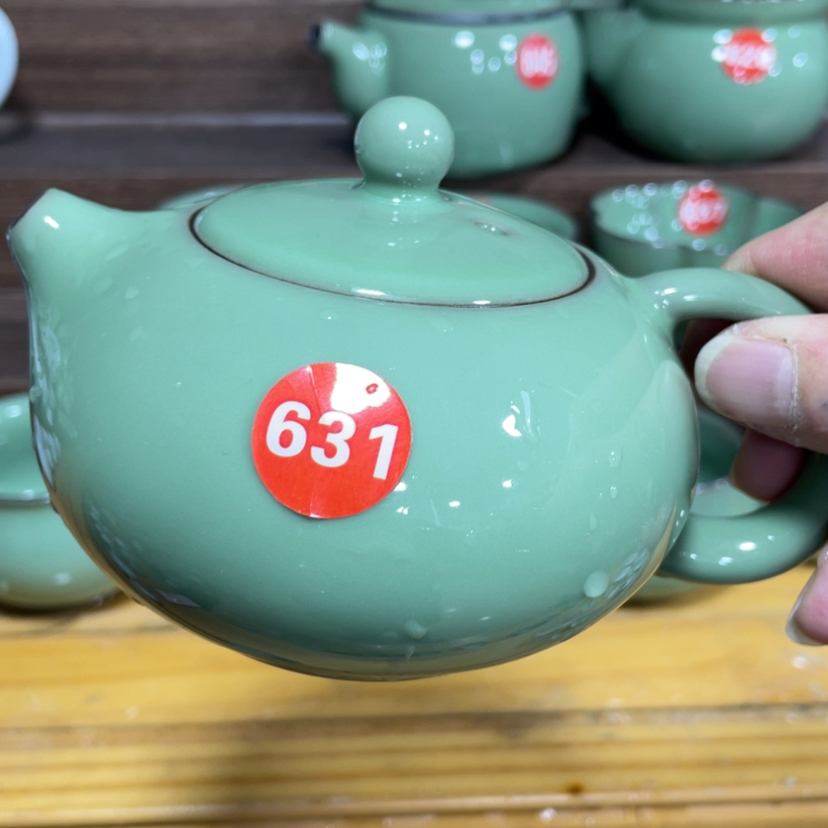 【闪购商品】陶瓷茶壶茶杯家用