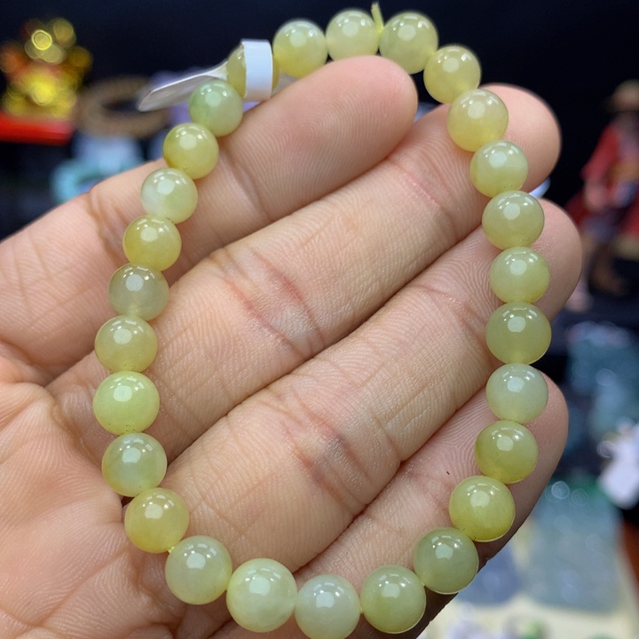 翡翠手链未镶嵌翡翠 6.6