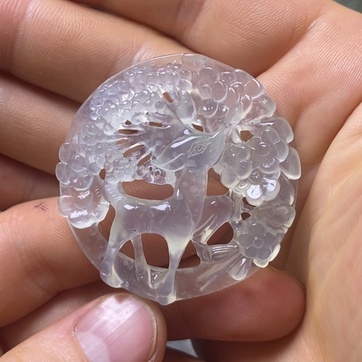 岫玉岫玉颈饰未镶嵌