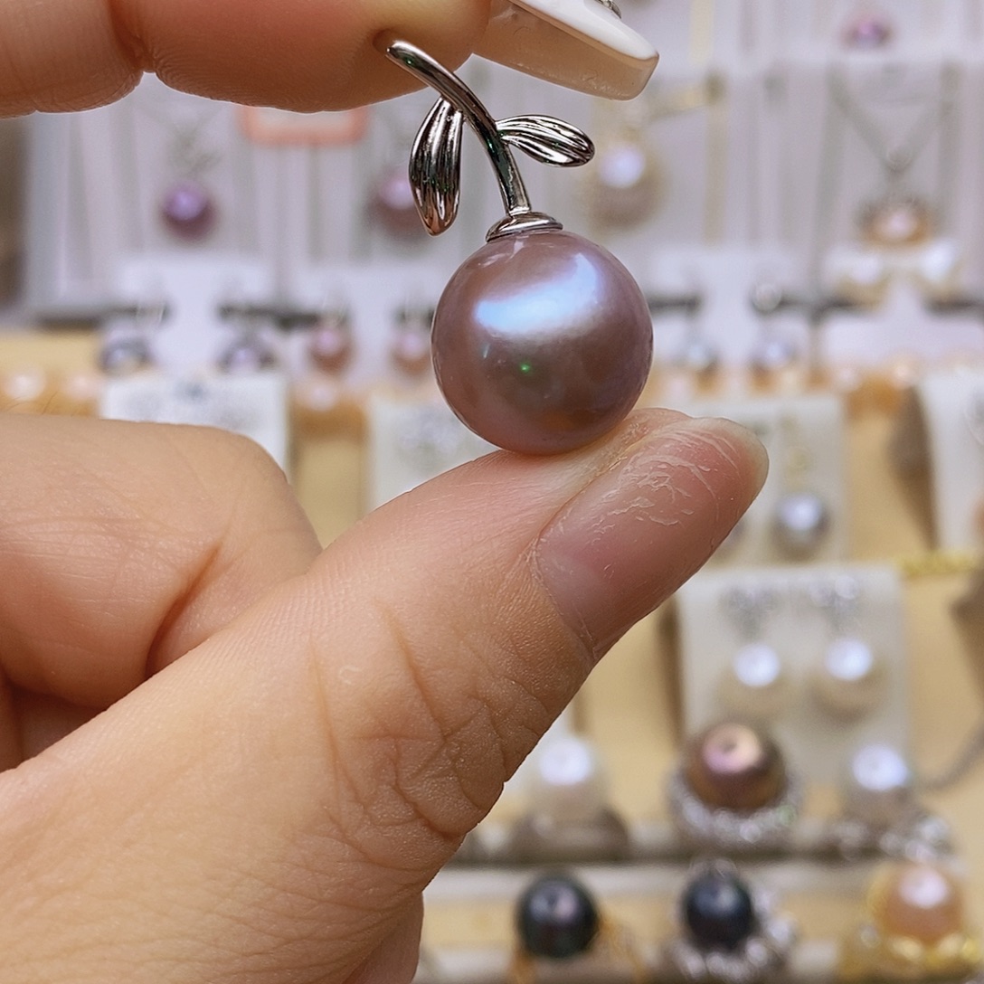 淡水珍珠未镶嵌吊坠(赠链)