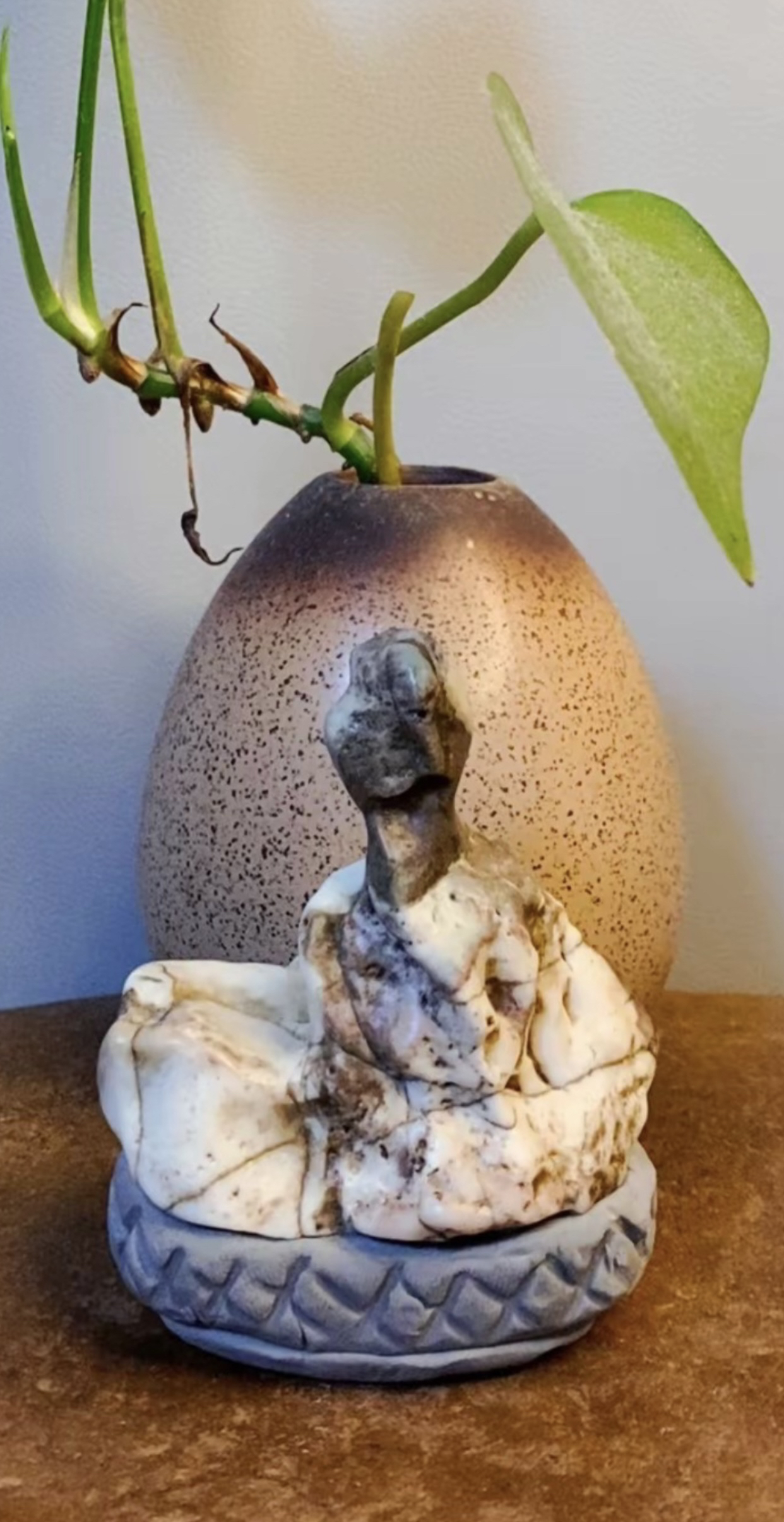 戈壁石，人物象形石