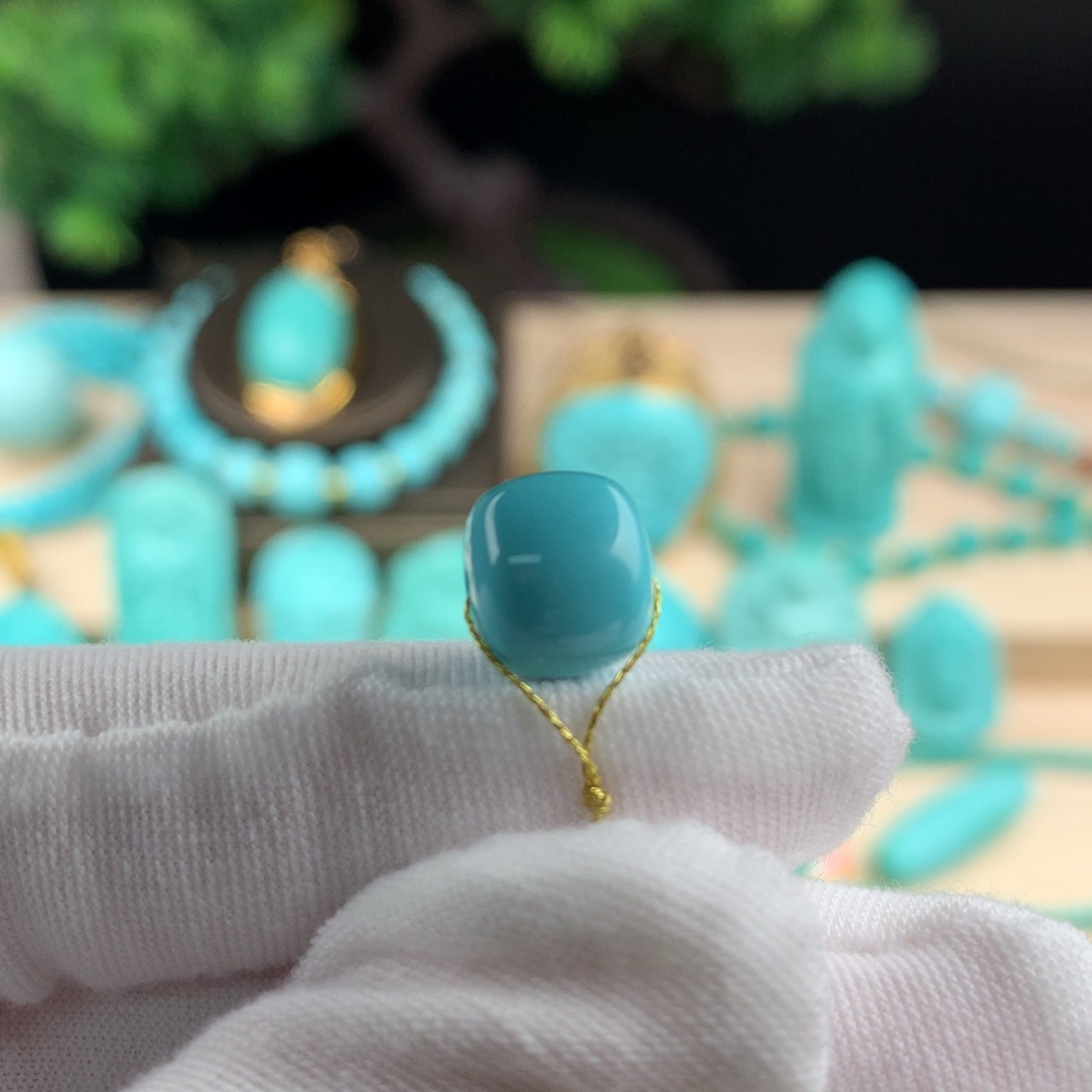 绿松石配珠卡10未镶嵌