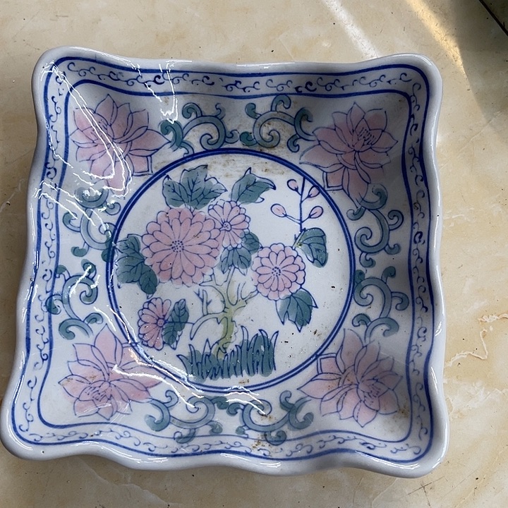 陶瓷制品摆件老瓷默认微瑕介意勿拍