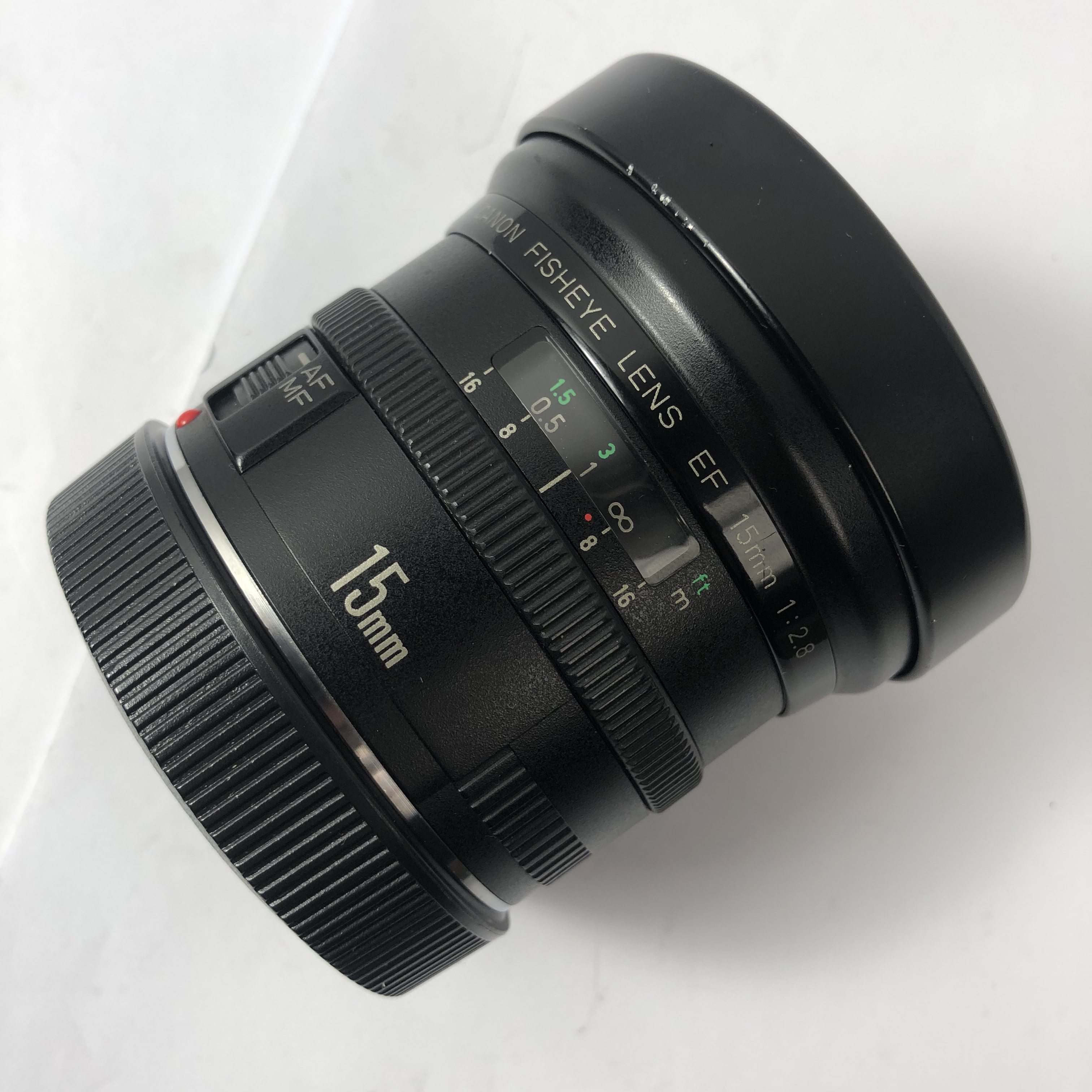 95新 Canon/佳能 EF 15 F2.8全画幅鱼眼星空定焦广角镜头