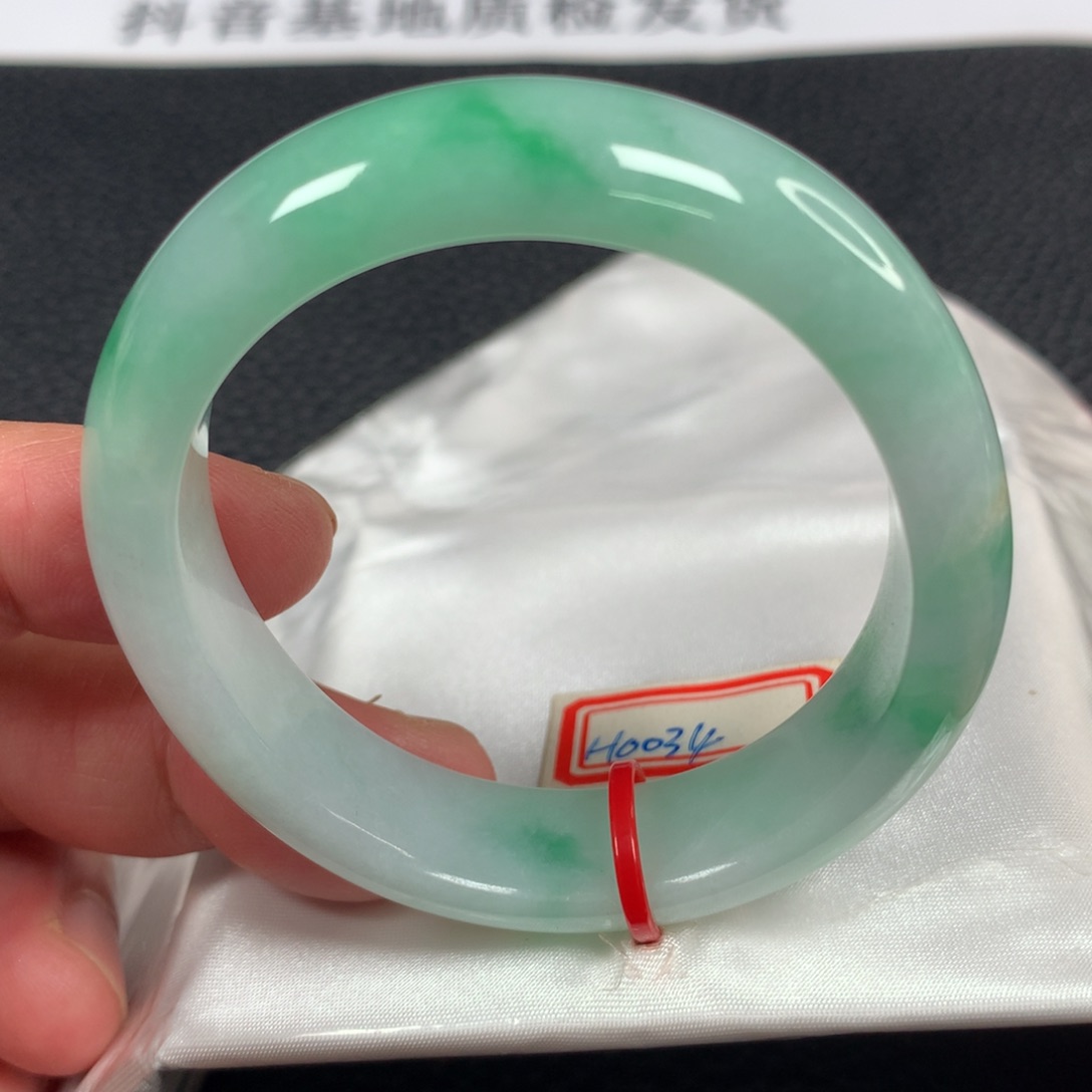 翡翠未镶嵌手镯天然翡翠手镯