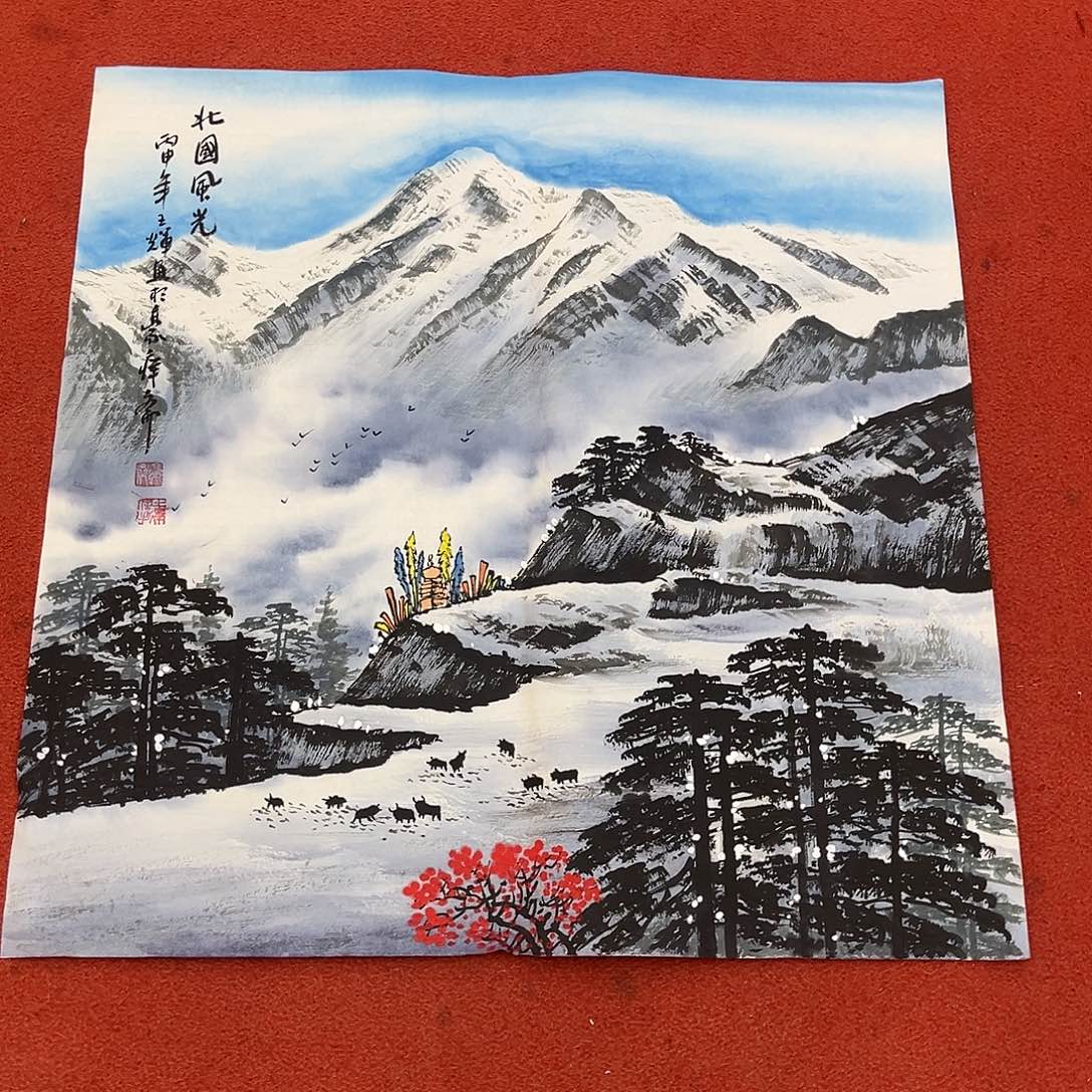 国画手绘作品国画作品 