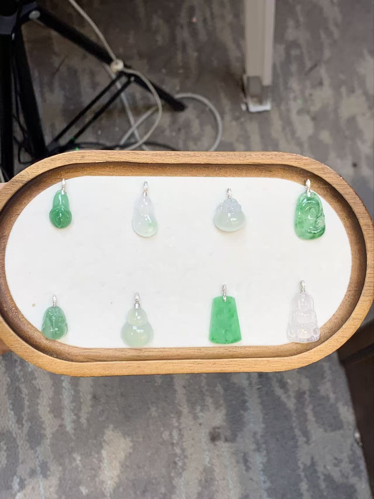 精品镶嵌翡翠吊坠礼包11.18-多样性发其一18