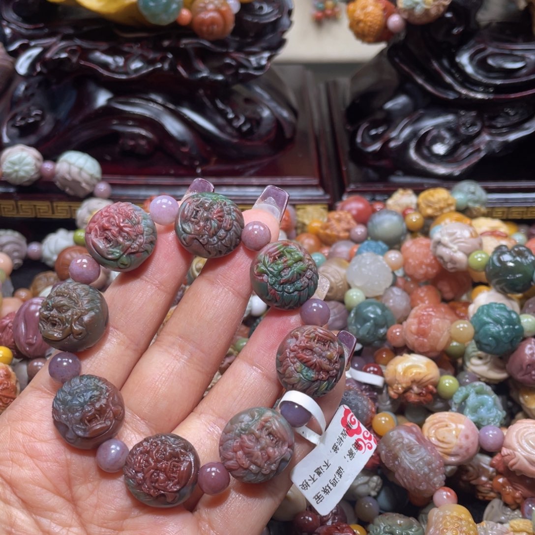 石英质玉手链未镶嵌