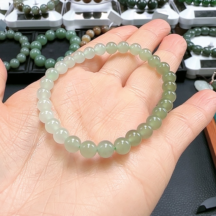 和田玉手串未镶嵌