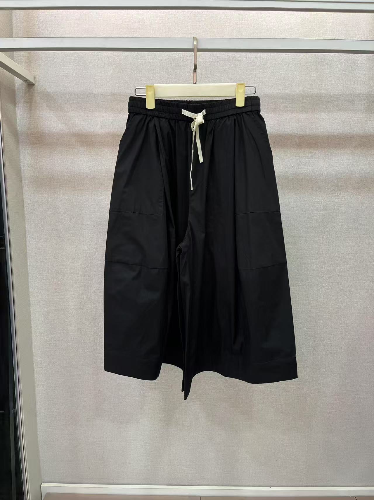 水淼2025夏季新品休闲裙裤0750