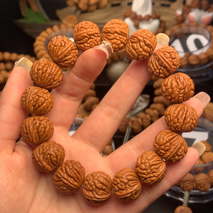 桃核吊坠红魔荔枝18+尺寸