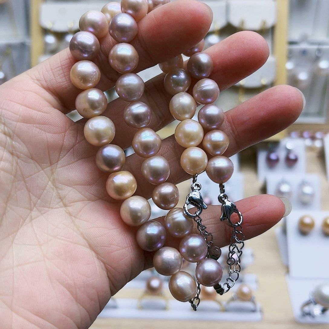 淡水珍珠手绳合金