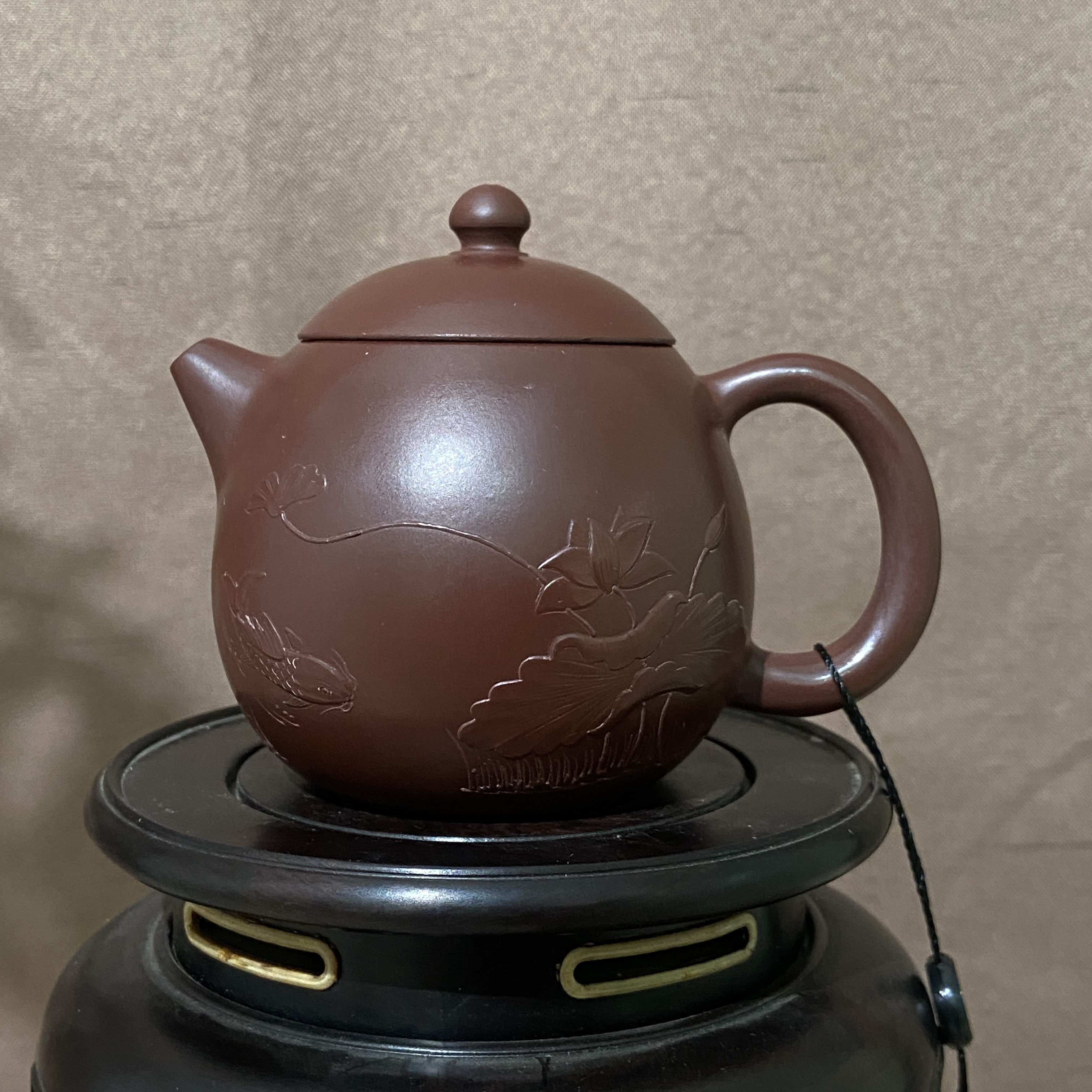 宜兴手工紫砂陶 茶壶GS3362-11