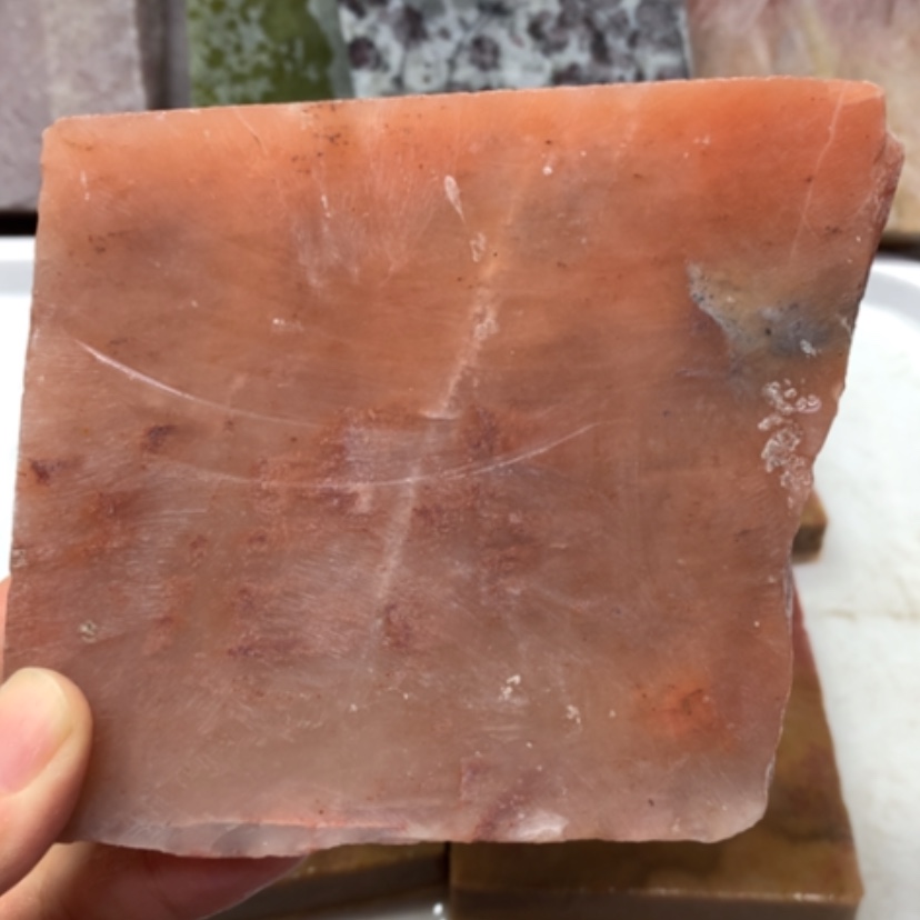 【闪购商品】未镶嵌手镯石英岩玉红樱花 