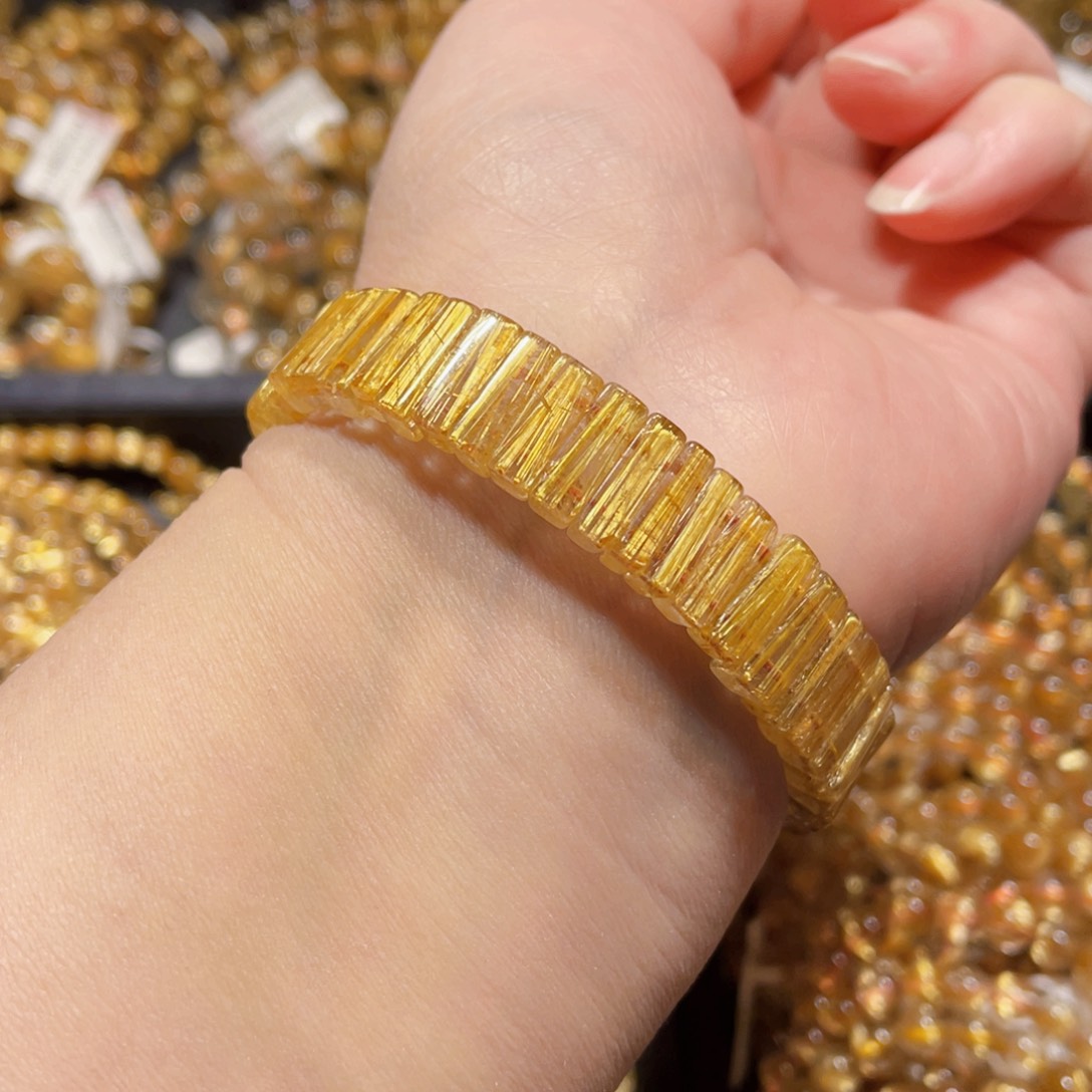 水晶手链未镶嵌天然水晶手链