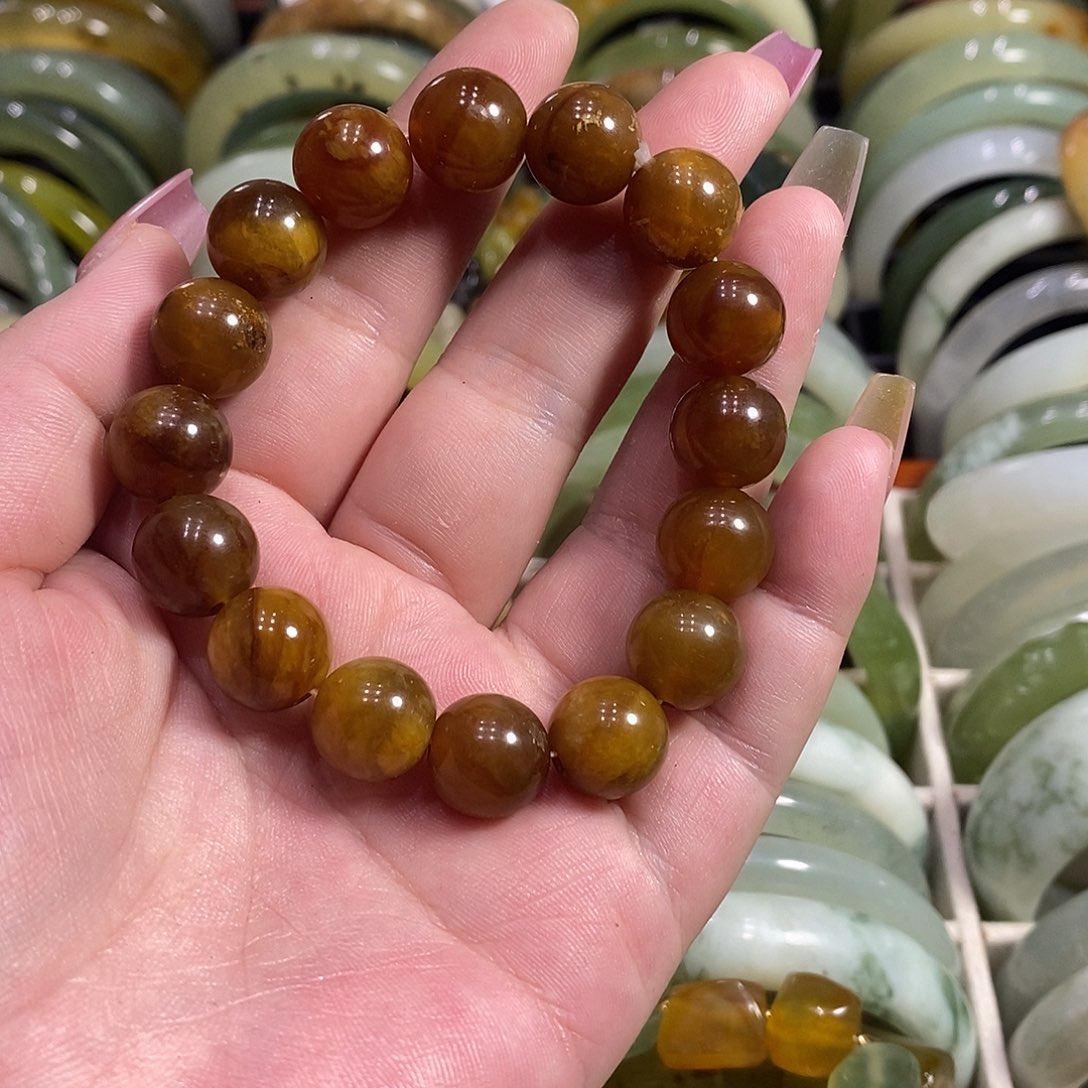 未镶嵌蛇纹石玉手镯4