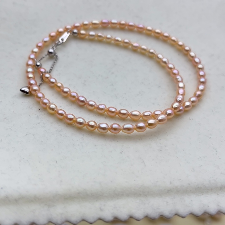 淡水珍珠颈饰合金