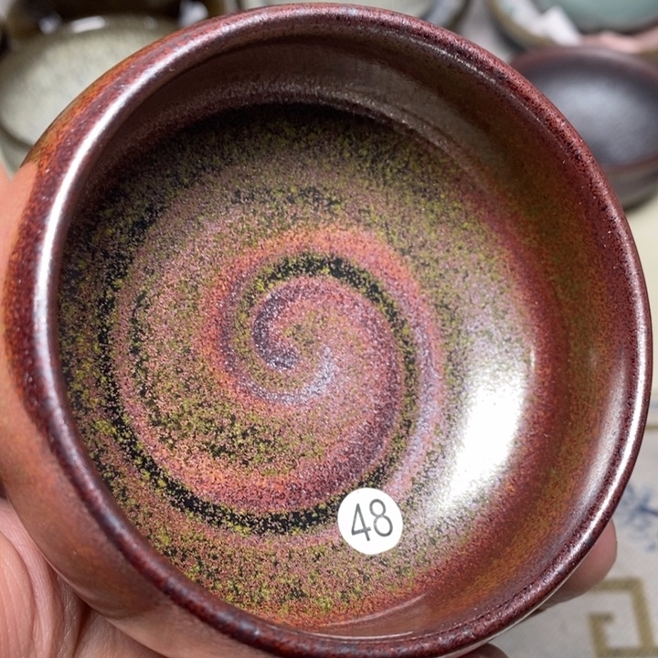 茶盏盏心茶器放漏了