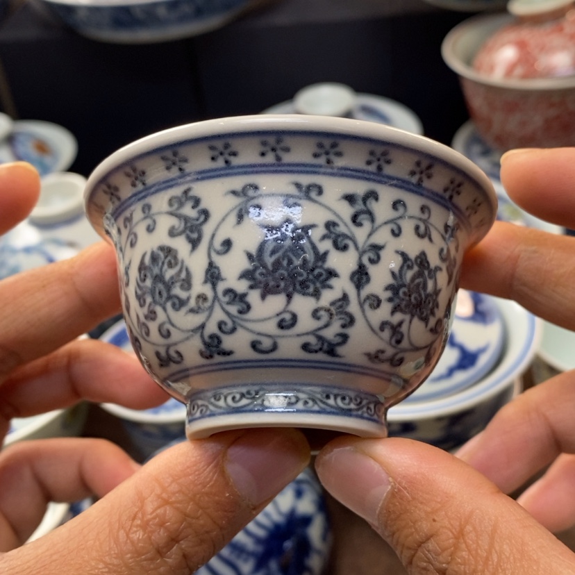 【闪购商品】景德镇青花主人杯