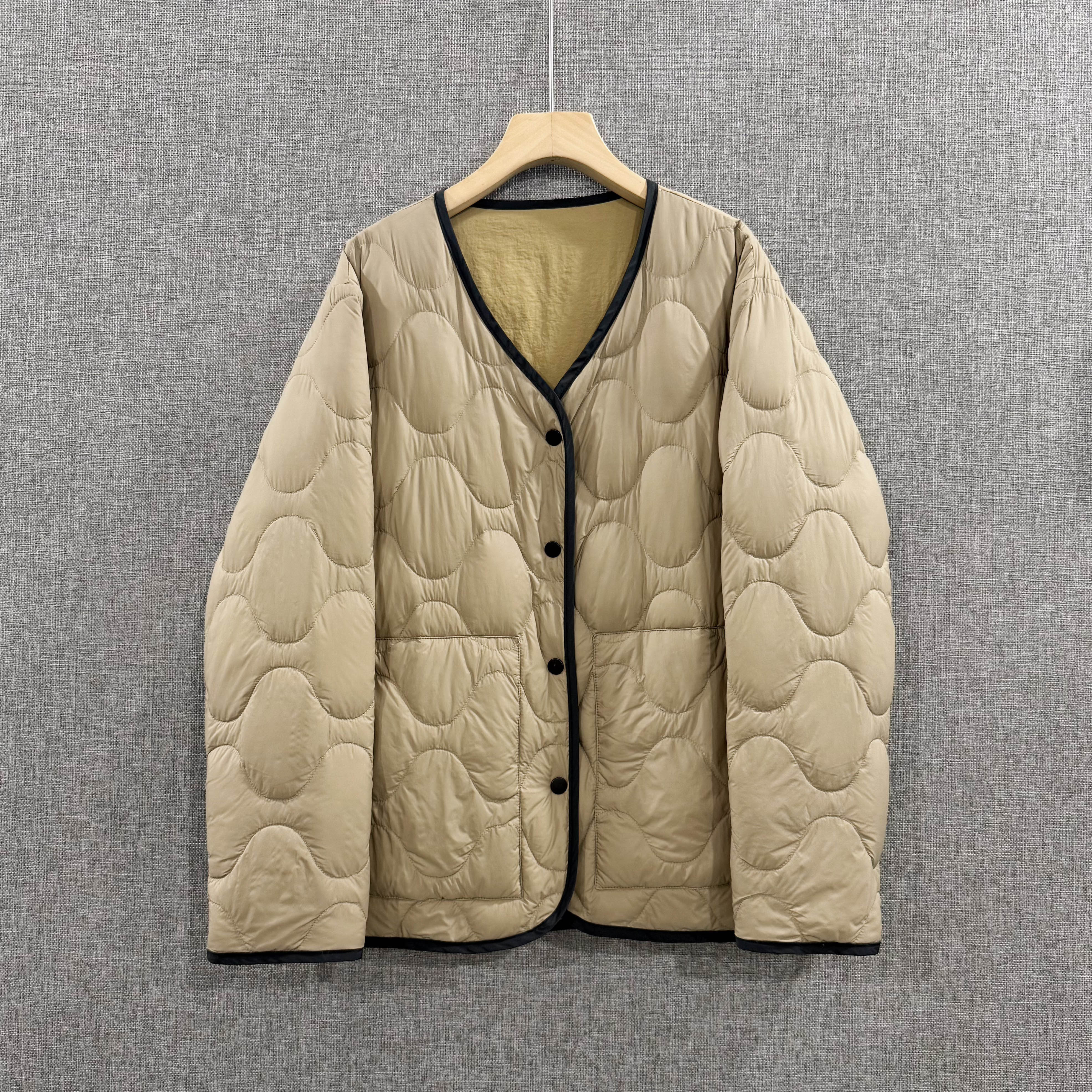 GRACE GARDEN【两面穿！】日系双面撞色轻薄羽绒服YRF5G0817