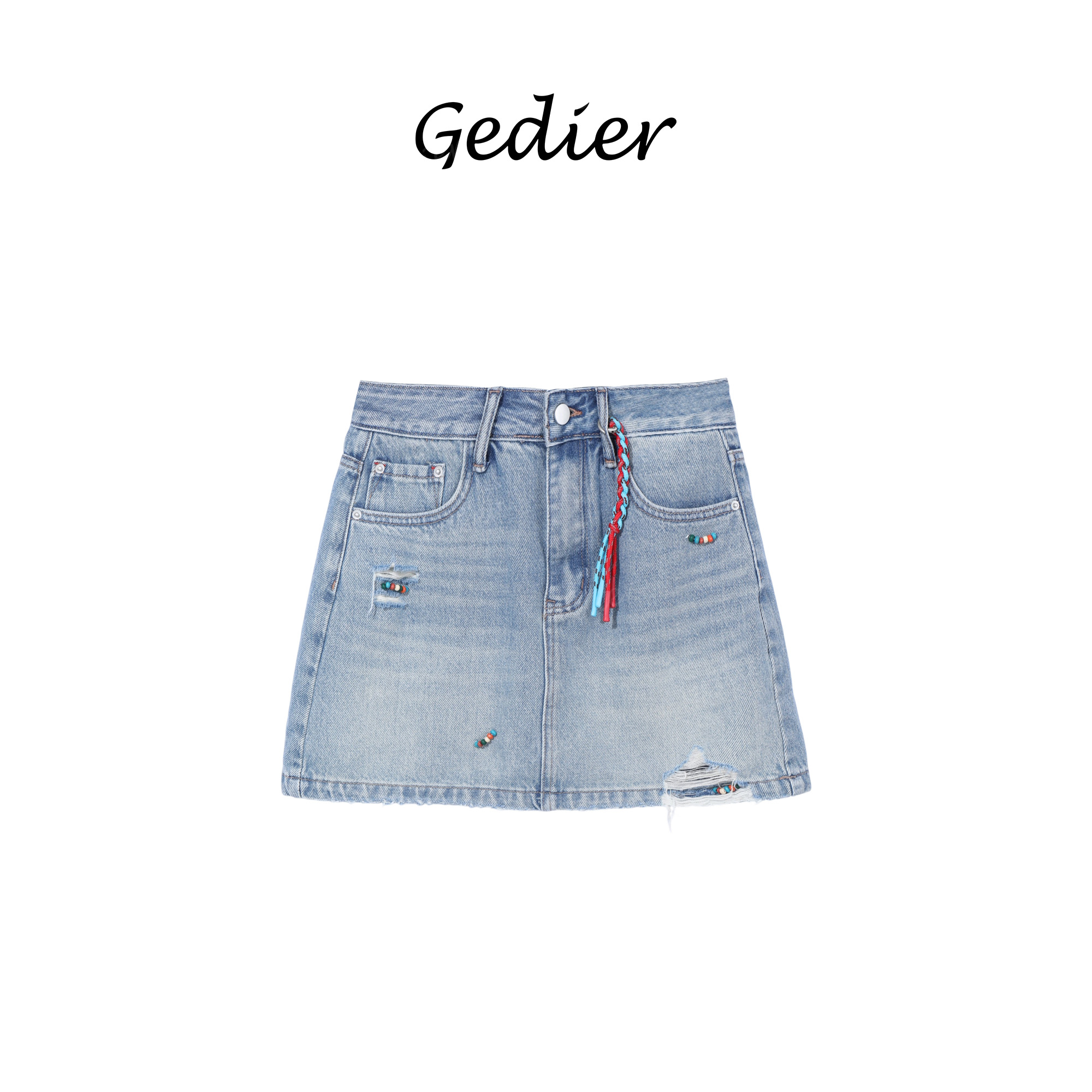 【歌蒂尔】设计感潮流短裙 QG520151