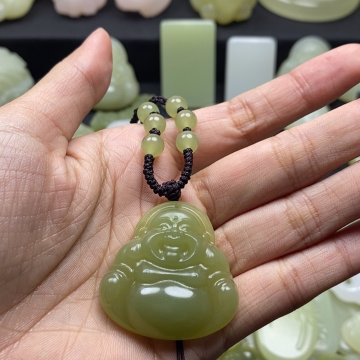 深晴水弥勒佛35mm