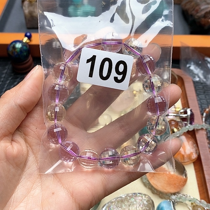 【闪购商品】水晶项链未镶嵌光**足