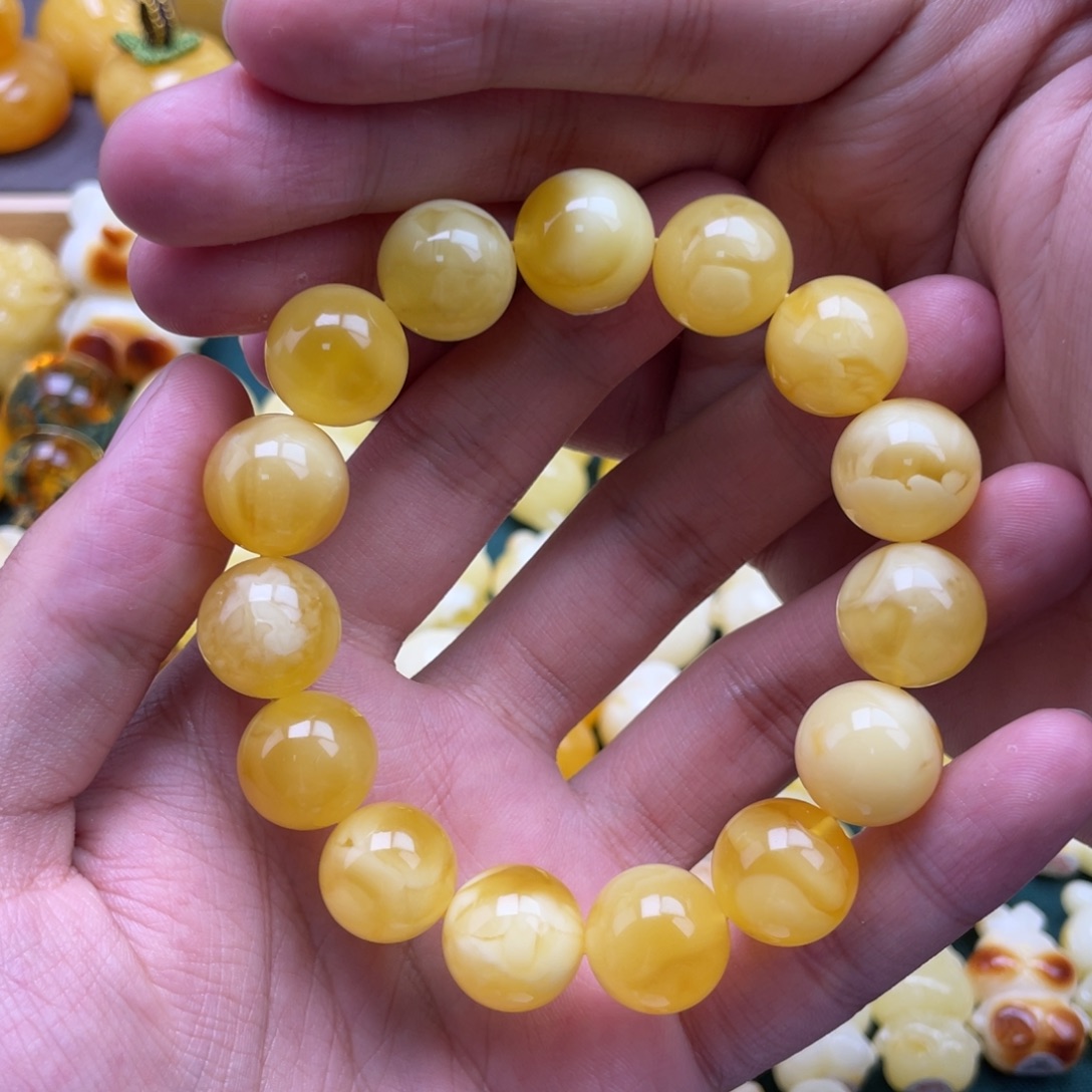 琥珀未镶嵌裸石蜜蜡