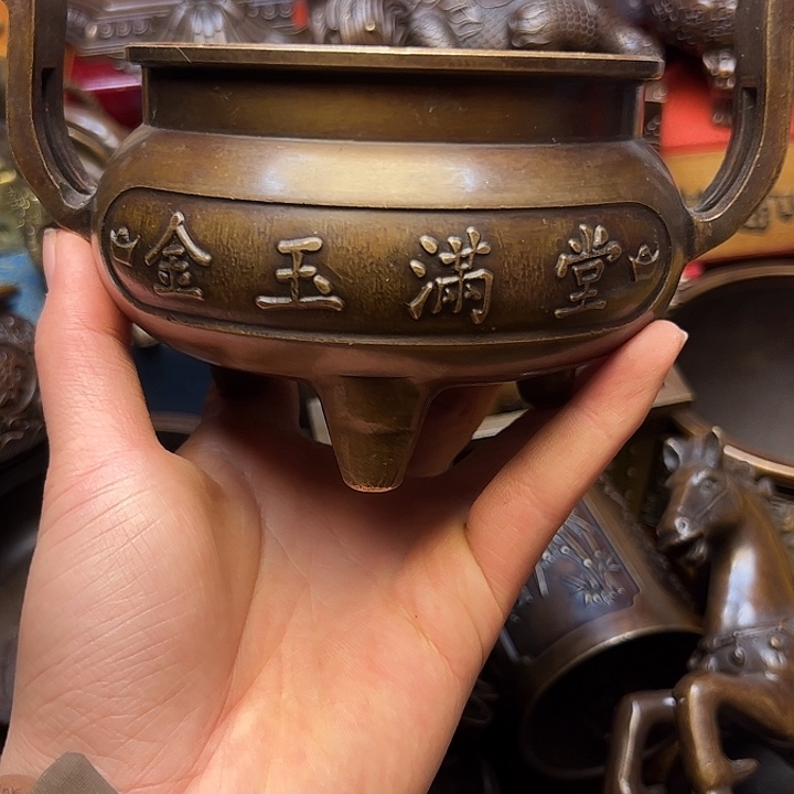 精美铜器摆件下单