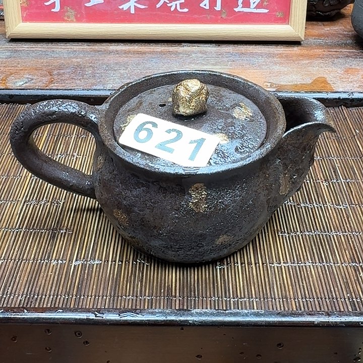 纯手工制作粗陶茶具