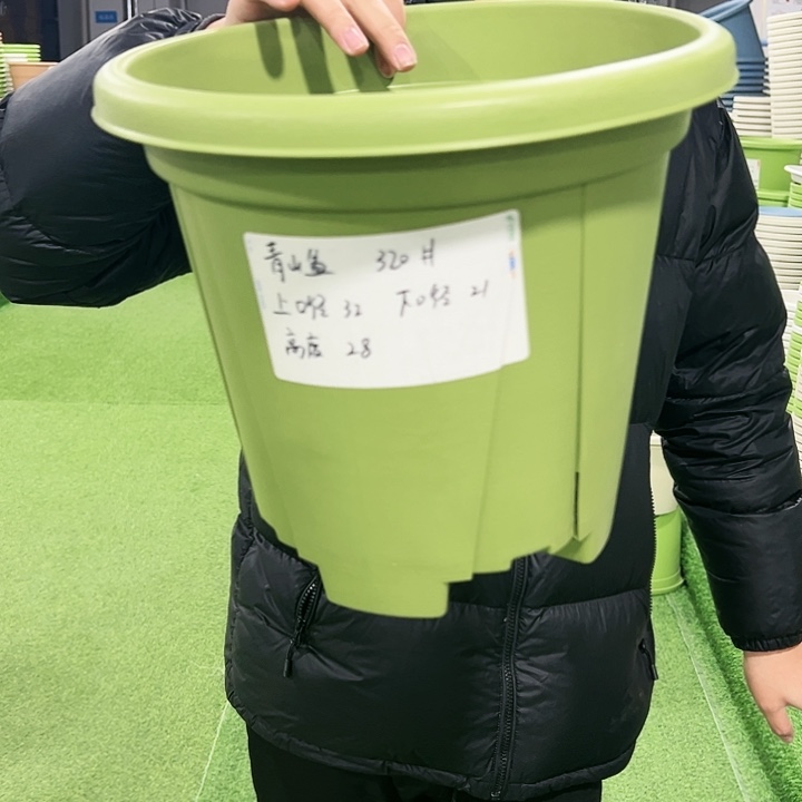 清仓青山口32高28果绿色5只无托