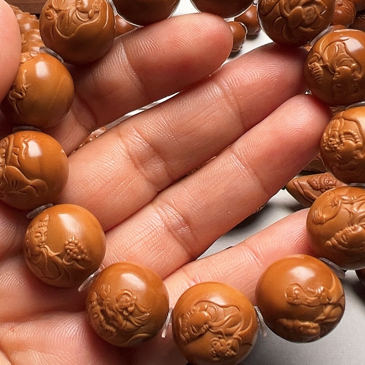 橄榄核手串/手链正圆观音