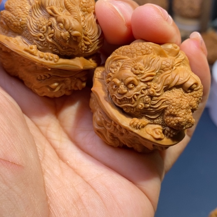 冰***人核桃手串/手链金蟾貔貅40