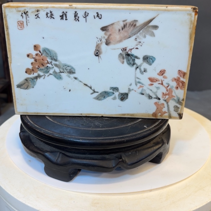 摆件薇*墨瓷器摆件瓷器