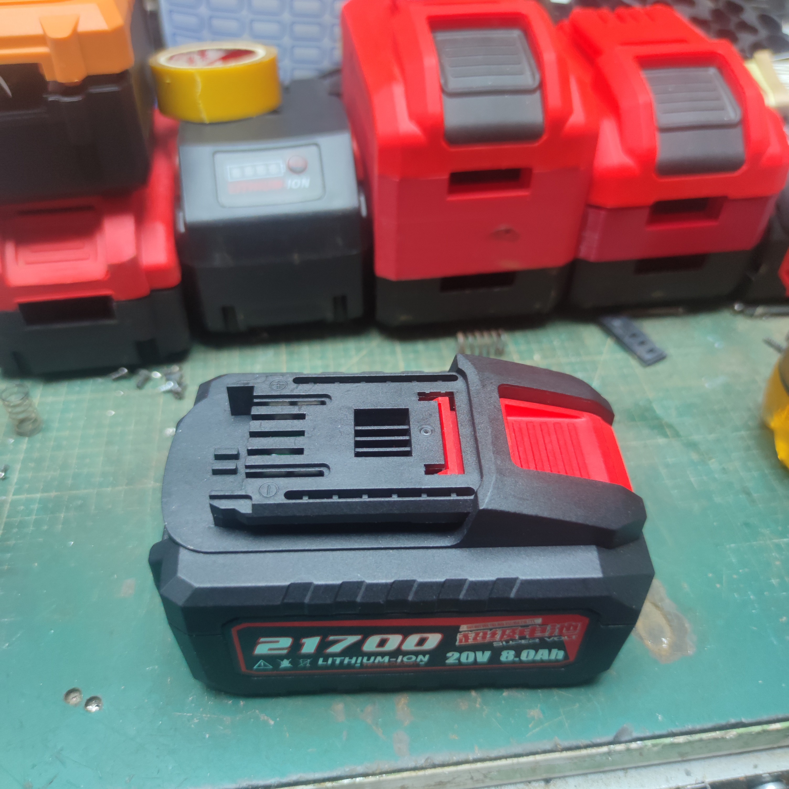 威/克士大脚21700锂电池