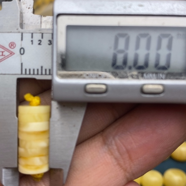 未镶嵌琥珀裸石54号8左右隔片