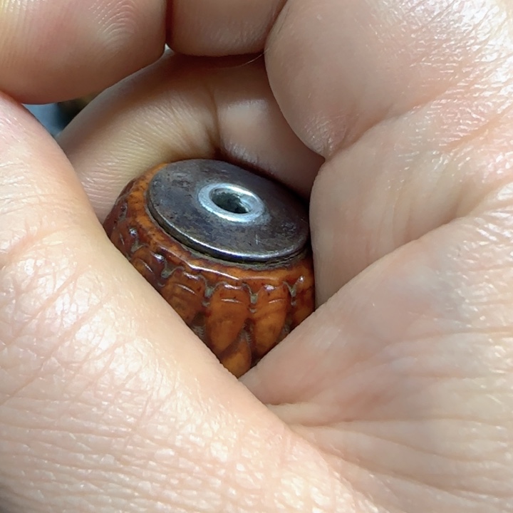 黄铜一个完整的挂件