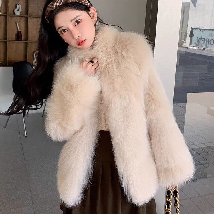 云云家狐狸毛反季皮毛女外套（以直播间为准）100%狐狸毛狐狸毛皮草