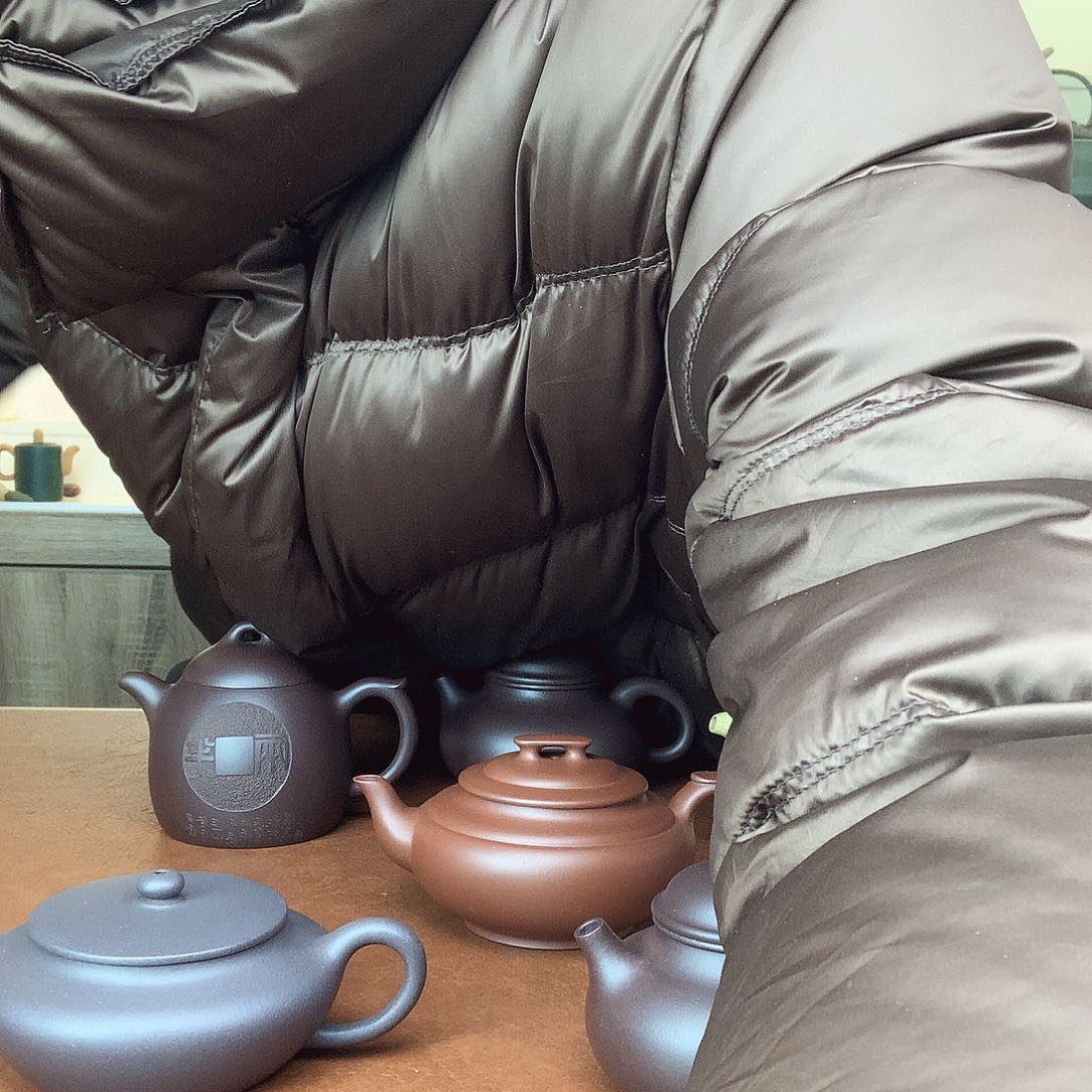 紫砂茶壶昨****少全手工制作工艺