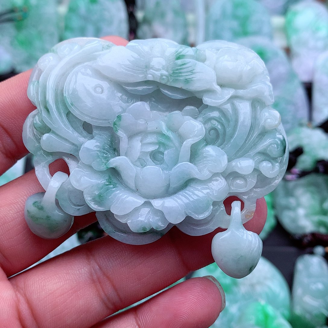 翡翠吊坠(不含链)未镶嵌