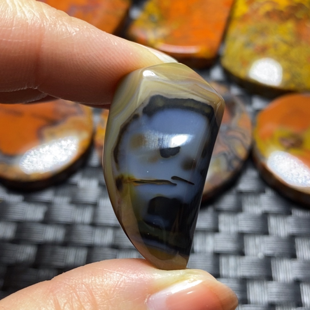 玛瑙/玉髓挂坠未镶嵌