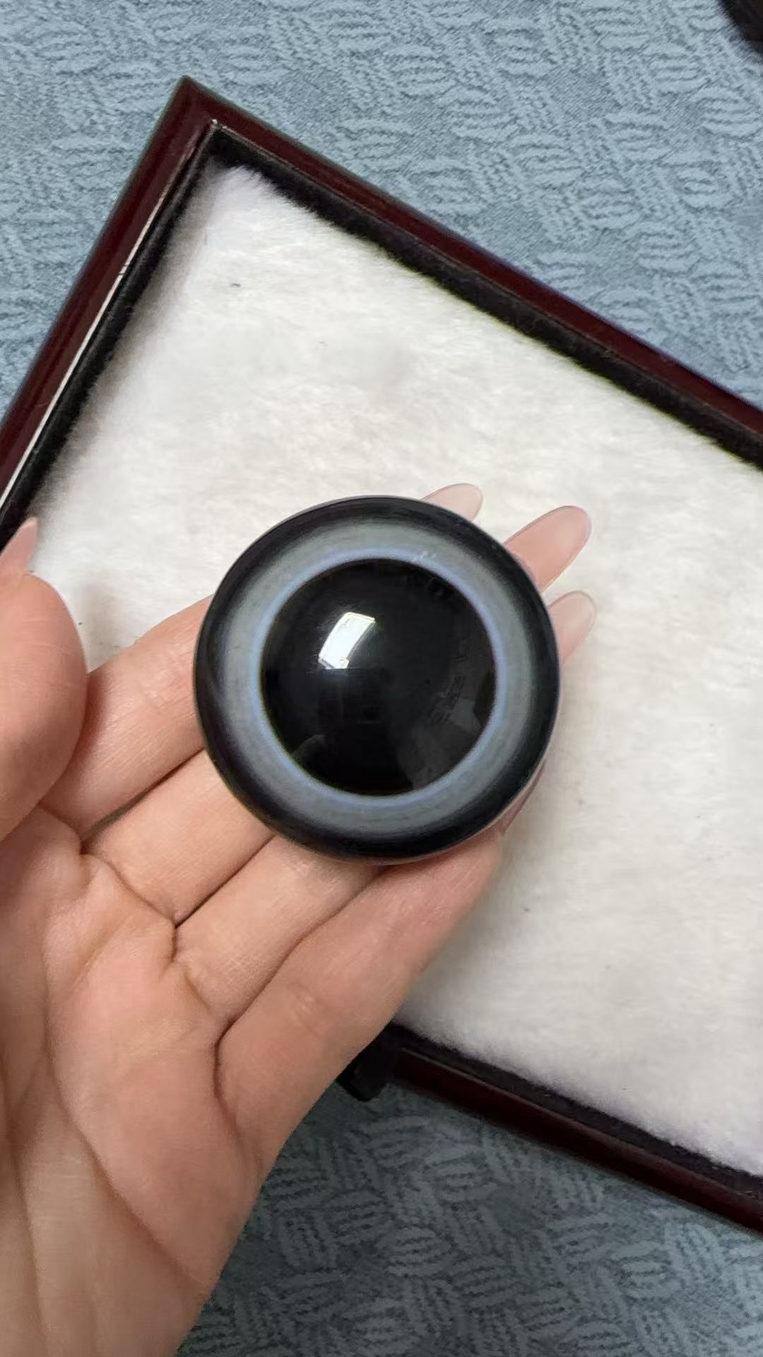 摆件挂件天然板眼亚述时期西亚缠丝羊