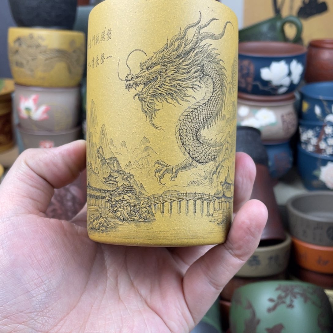 紫砂茶杯紫砂茶杯