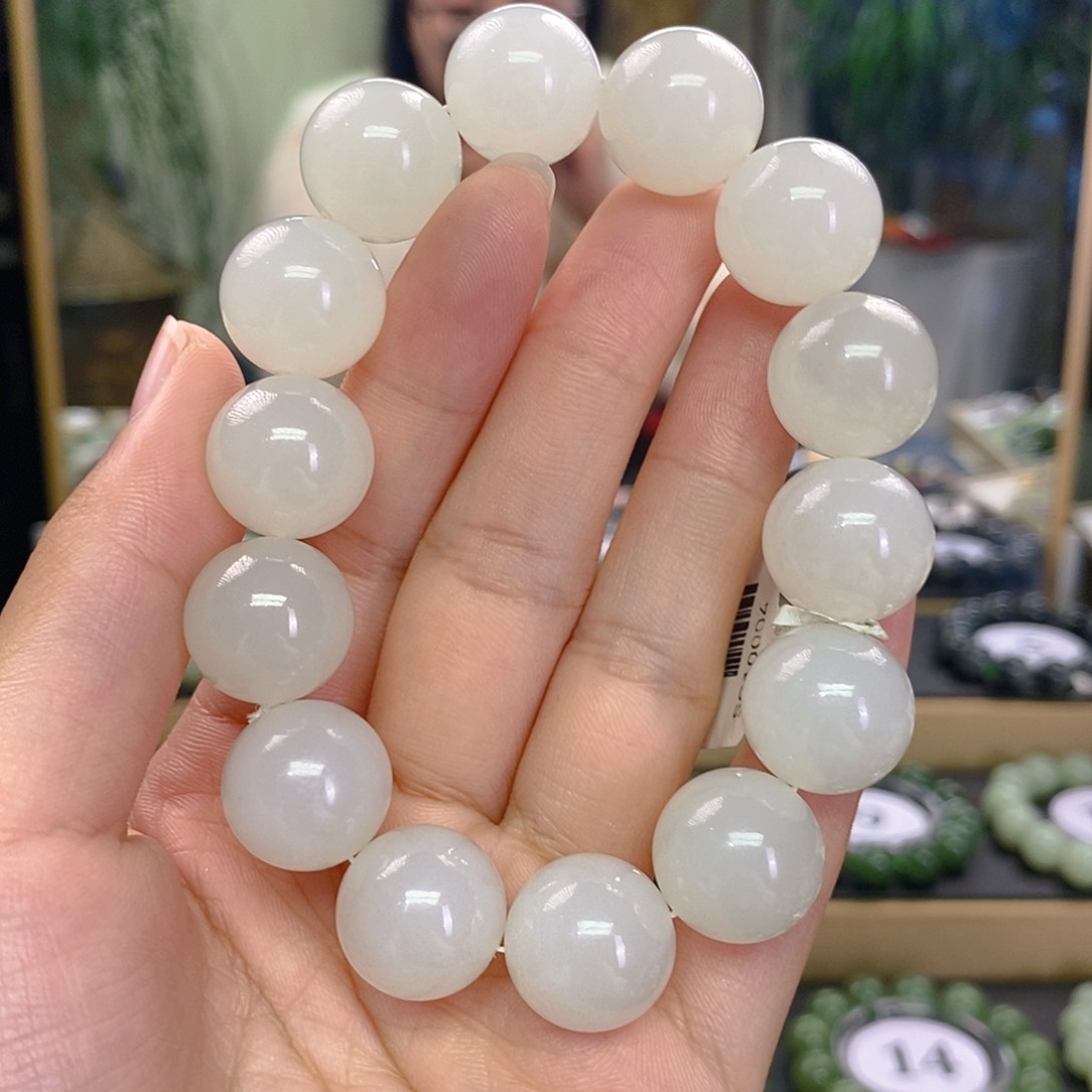 未镶嵌手链和田玉阿*