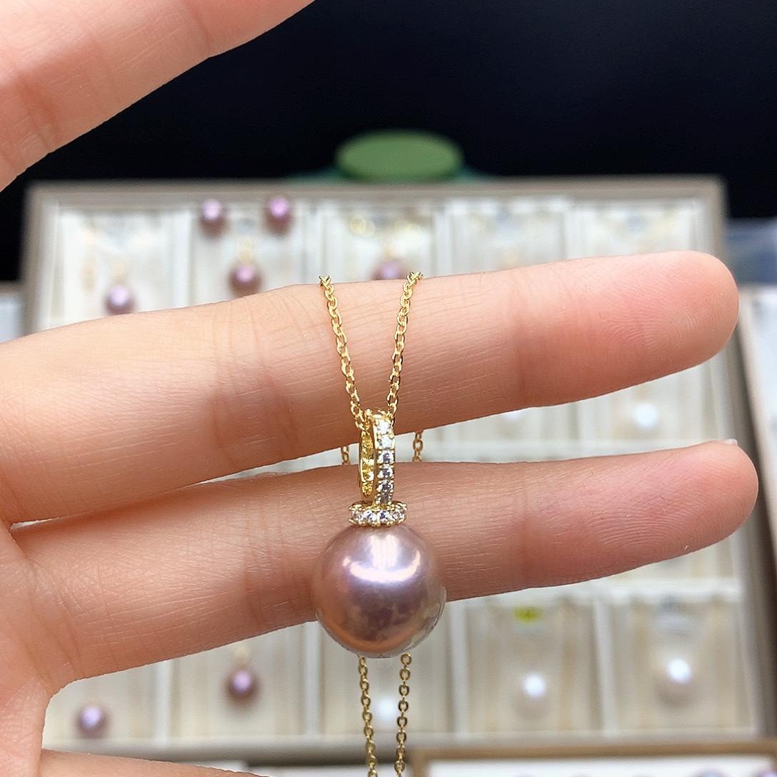 淡水珍珠颈饰合金