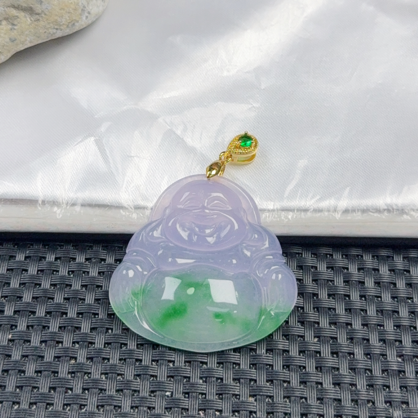 【聚宝严选】D003紫绿佛公吊坠妈妈款精致精美气质百搭