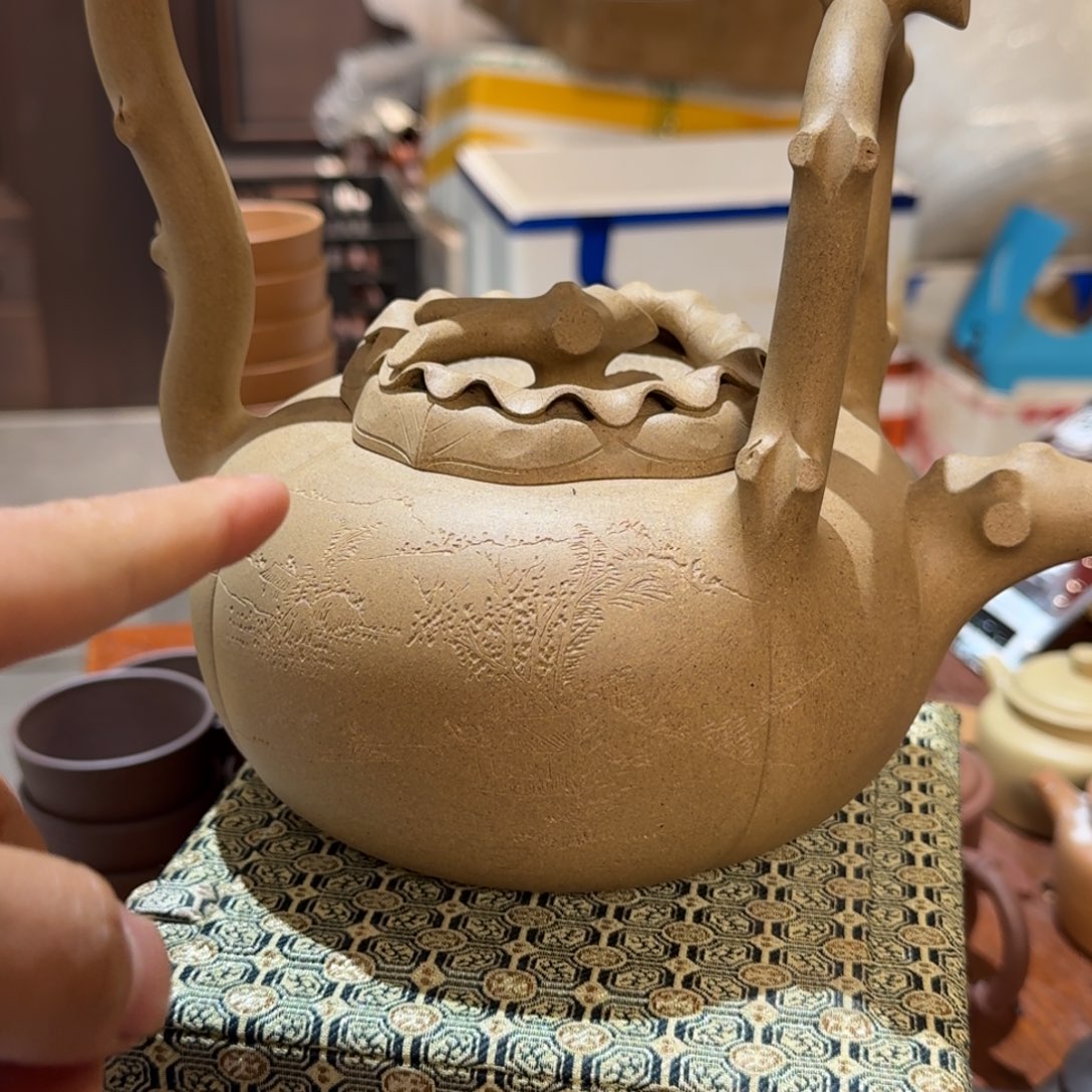 紫砂茶壶原矿原石的制作方法