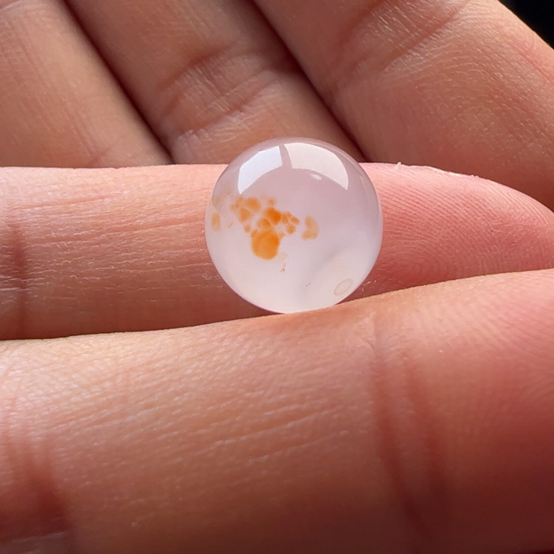 南红玛瑙圆珠10.8未镶嵌风**起